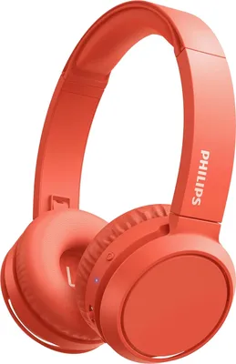 Obrázek produktu pro Philips 4000 series TAH4205RD/00, Bezdrátový, Hovory/hudba, 20 - 20000 Hz, 150 g, Sluchátka s mikrofonem, Červená