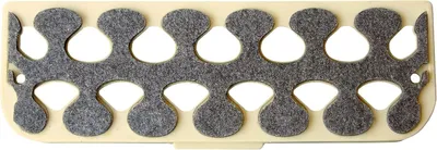 Image de Brosse de nettoyage en feutre, compatible avec les modèles VK120, VK121 et VK122, pour parquets