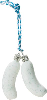 INGE-GLAS Weihnachts-Hänger Weißwurst