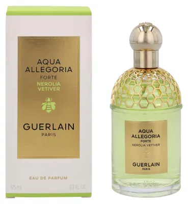 Produktbild von Guerlain Aqua Allegoria Nerolia Vetiver Forte, Frauen, 125 ml, Nachfüllbare Flasche, Spray, - ALCOHOL - PARFUM (FRAGRANCE) - AQUA (WATER) - LIMONENE - LINALOOL - GERANIOL -..., 1 Stück(e)