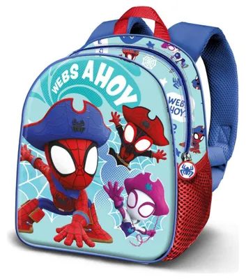 Produktbild von Karactermania Spiderman 3d Elite Pirates 7.5l 30x25x10 Cm Rucksack Blau  Kinder Blau One Size