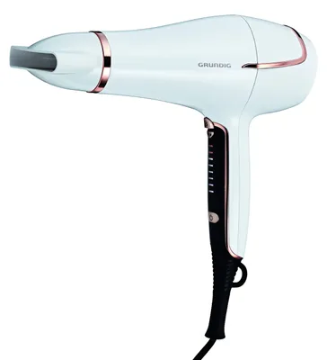 Produktbild von Grundig HD 7880, Roségold, Weiß, Einfarbig, 1,8 m, 2200 W, 305 mm, 245 mm
