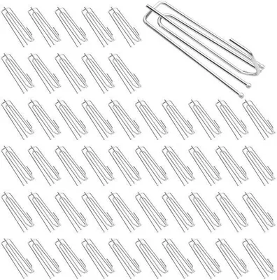 Imagen del producto de 50 barras de acero para persianas enrollables, con 4 dientes - 7 cm