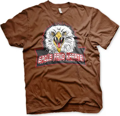 Produktbild von Eagle Fang Karate T-Shirt - Medium - Brown