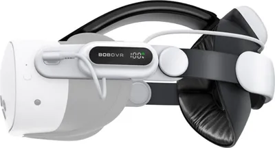Produktbild von BOBOVR E3 Pro Akku-Gurt für Meta Quest 3/3S mit Schnellladefunktion und 3,5-mm-Audioanschluss