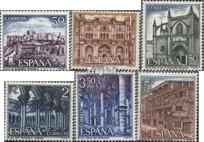 Produktbild von Briefmarken Spanien 1970 Mi 1872-1877 (kompl.Ausg.) postfrisch Fremdenverkehr