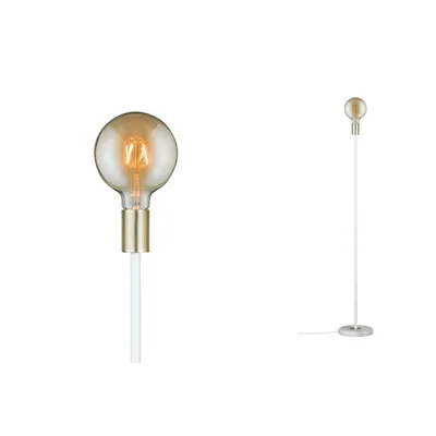Produktbild von Paulmann 79615, Gold, Weiß, Wohnzimmer, Marmor, Metall, II, E27, 1 Glühbirne(n)