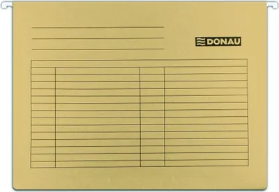 Produktbild von Hängemappe DONAU A4, 230g/m², braun
