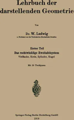 Produktbild von Lehrbuch der darstellenden Geometrie