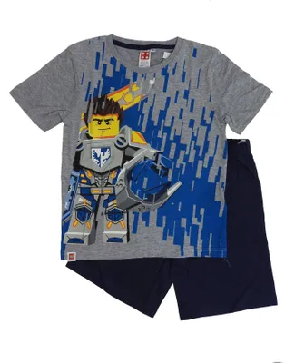 Obrázek produktu pro Dětské pyžamo Lego NEXO Knights krátké 2-dílná pyžamová souprava s krátkými nohavicemi, chlapci, velikost:104