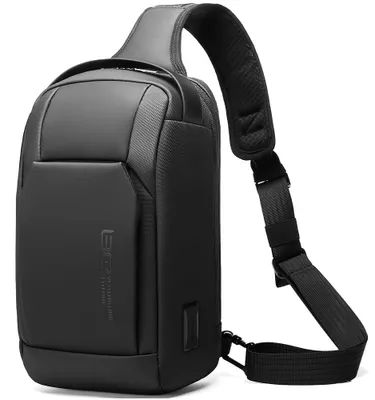 Imagen del producto de BANGE, bolso de hombro para hombre, color negro, tamaño medio
