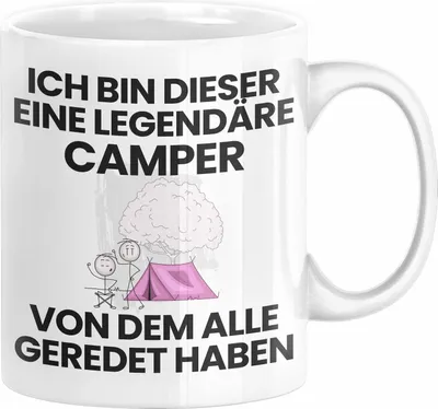 Produktbild von Bergsteiger Geschenk Tasse Lustige Geschenkidee Geburtstag für Bergsteiger Ich Bin Dieser Legendäre Bergsteiger Von Dem Alle Geredet Haben Kaffee-Becher (Weiß)