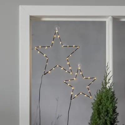 Zdjęcie produktu dla Dekoracja gwiazdki Led STELLA 25 cm na baterie