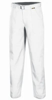 Obrázok produktu pre Nohavice do pása 290 g/m² biele veľkosť 102