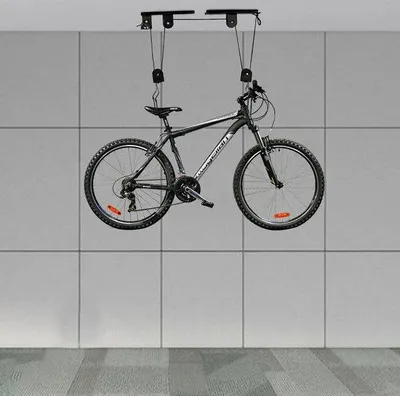 Productafbeelding van Famanu Fietsdrager - Robuust ophangsysteem voor fietsen - Zwart