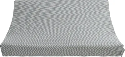 Produktbild von Baby's Only Wickelauflagenbezug Dawn - Nordic Blue/Ecru - 45x70 cm