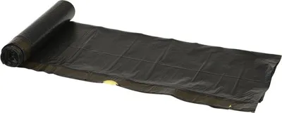 Produktbild von 10x Abfallsäcke 120 L, m. Zugband, 700x1010mm 55 my Schwarz | 1 Stück