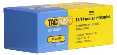 Produktbild von TACWISE Heftklammern 13/14 mm verzinkt fein 5.000 Stück