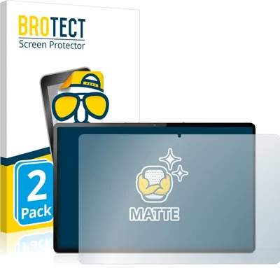 Produktbild von 2x BROTECT Schutzfolie für Lenovo Tab P12 Pro Displayschutz Displayschutzfolie Folie Matt Entspiegelungsfolie