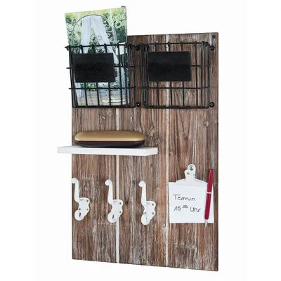 Produktbild von Haku Memoboard aus Massivholz/MDF in Vintageoptik,