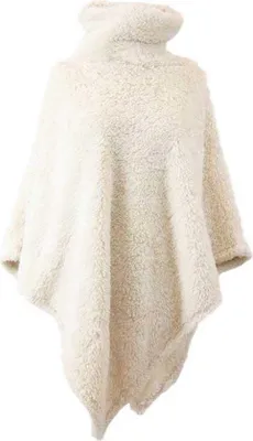 Productafbeelding van Poncho dara 80x75 cm dove white Unique Living