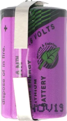 Produktbild von Sonnenschein Inorganic Lithium Battery SL-350/T mit Lötfahne U-Form