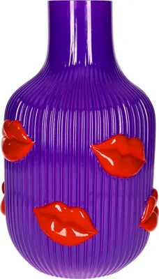 Produktbild von Gift Company L'amour Vase Lippen lila 30cm