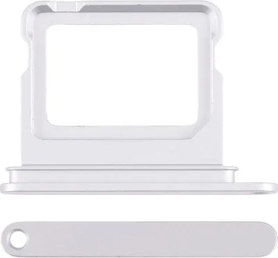 Zdjęcie produktu dla SZUFLADKA TACKA KARTY SIM DO iPhone 17 BIAŁY