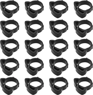 Imagen del producto de Conectores para mangueras, 30 unidades, de 16 mm, de plástico, para sistemas de riego