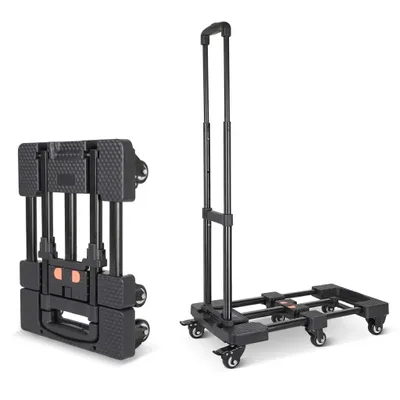 Produktbild von Faltbarer Transportwagen Sackkarre 6 Rollen bis 200 kg belastbar