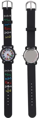Produktbild von Kinder 3D Cartoon wasserdichte Uhr kleine Zeit Teach Armbanduhr für Studenten Mädchen