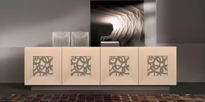 Image de Sideboard luxe meubles design bois designer salon nouveau