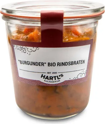 Produktbild von Burgunder Rindsbraten 460g - Fertiggericht von Hartls Kulinarikum