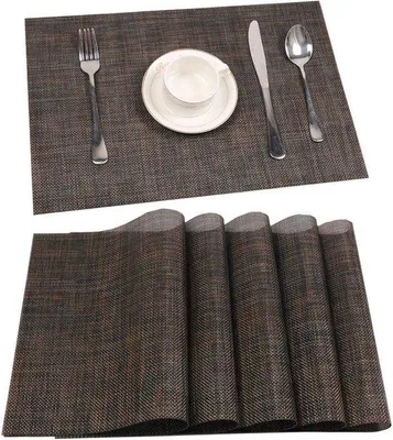 Produktbild von Famanu Platzdeckchen Set – , hitzebeständige Unterlagen – Anti-Rutsch