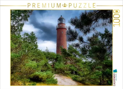Produktbild von CALVENDO Puzzle Darßer Leuchtturm | 1000 Teile Lege-Größe 64x48cm Foto-Puzzle für glückliche Stunden
