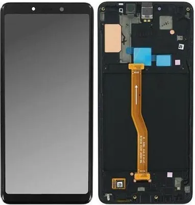Produktbild von Original AMOLED Display Touchscreen Bildschirm Rahmen Schwarz für Samsung Galaxy A9 2018 A920F