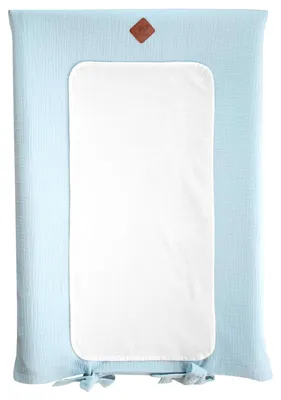 Produktbild von Wickelauflagenbezug Jeanne - 70 x 50 cm - Blau | by SEVIRA KIDS