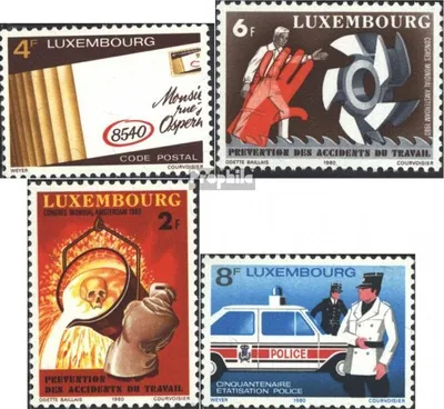 Produktbild von Briefmarken Luxemburg 1980 Mi 1012-1013,1016,1017 (kompl.Ausg.) postfrisch Sondermarken