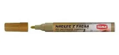Produktbild von Marker zur Restaurierung von Grabsteinen, goldfarben, 1 Stück, Marke TOMA