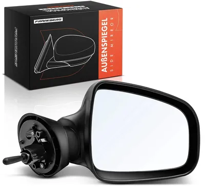 Zdjęcie produktu dla Lusterko boczne do samochodu - lusterko prawe - do Dacia Logan - do Renault Sandero Stepway I - lata produkcji 2004–2020 - zamiennik OEM 6001549677 963015207R