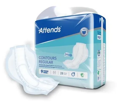 Produktbild von Attends Contours Regular 9 Vorlage 28 St