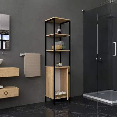 Immagine prodotto di Skye Decor, Derin- DerinPUQ, zaffiro|,antracite, scarpiere, 38x161,8x34 cm, 100% pannello di particelle rivestito in melamina