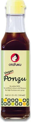 Produktbild von [ 195ml ] OTAFUKU Ponzu Sauce Japanische Würzsauce mit Citrusfruchtsaft und Sojasauce