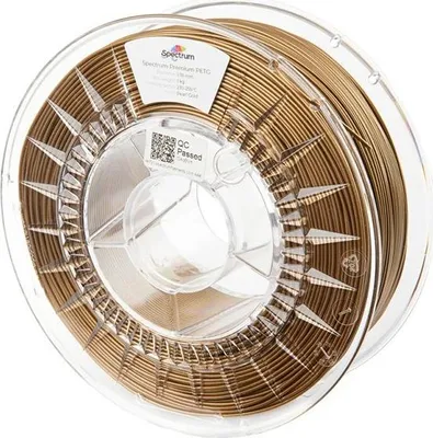 Produktbild von Tisková struna Spectrum 80602 (Zlatá) Premium PET-G, 1,75mm, 1000g, 80602, pearl gold