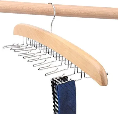 Produktbild von Famanu Halter für Krawatten und Gürtel - 360° drehbar
