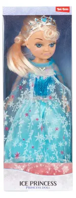 Produktbild von Toi-Toys Puppe Eiskönigin 38 cm Modepuppe Spielzeug