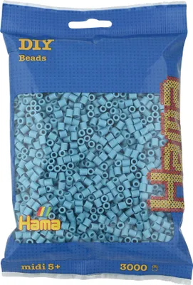 Produktbild von 3000 Hama Midi Bügelperlen - Türkis