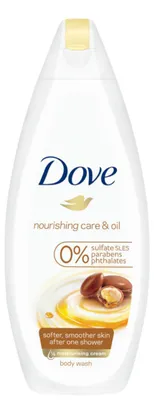 Obrázok produktu pre Dove, Nourishing Care & Oil, Żel pod prysznic, 250ml (PRODUKT Z NIEMIEC)