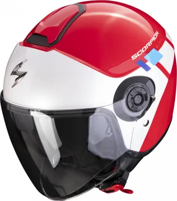 Zdjęcie produktu dla Kask motocyklowy SCORPION EXO-CITY II MALL czerwono-biało-niebieski L
