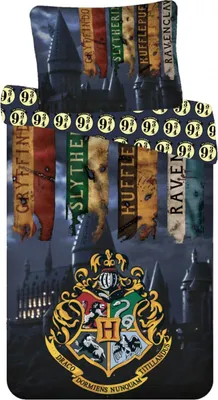 Obrázek produktu pro Ložní prádlo Harry Potter Houses 140×200 cm, 70×90 cm